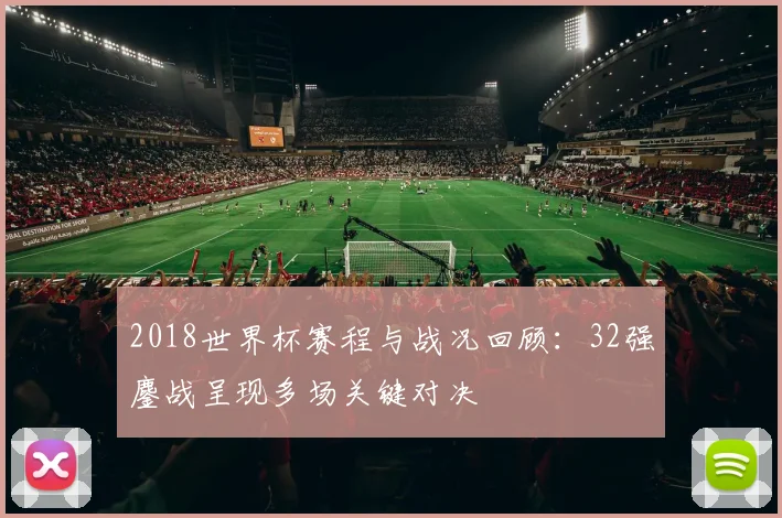 2018世界杯赛程与战况回顾：32强鏖战呈现多场关键对决